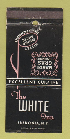 Matchbook Cover - The White Inn Fredonia NY WEAR 30 Strike