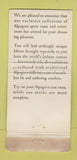 Matchbook Cover - Alpagora Men's Clothes McCroskey's Dunkirk NY WEAR 30 Strike