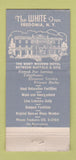 Matchbook Cover - The White Inn Fredonia NY WORN 30 Stick