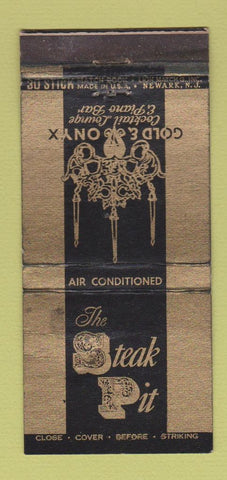 Matchbook Cover - The Steak Pit Paramus NJ Rockville Centre LI NY WEAR 30 Stick
