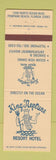 Matchbook Cover - King Neptune Resort Hotel Pompano Beach FL