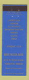 Matchbook Cover - Marie Nelson Bates Insurance Pendleton OR