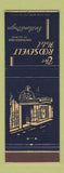 Matchbook Cover - Roosevelt Hotel Portland OR
