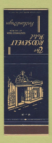 Matchbook Cover - Roosevelt Hotel Portland OR