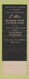 Matchbook Cover - Roosevelt Hotel Portland OR