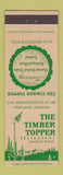 Matchbook Cover - The Timber Topper Restaurant Portland OR
