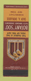 Matchbook Cover - Botany 500 Men's Clothes Dan Donahue Schenectady NY