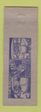 Matchbook Cover - Pappy's Calso oil gas Schenectady NY  TEAL