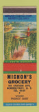 Matchbook Cover - Michon's Grocery Schenectady NY