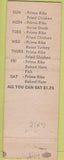 Matchbook Cover - Marmac's Chuck Wagon Lynnwood CA