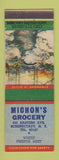 Matchbook Cover - Michon's Grocery Schenectady NY