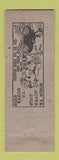Matchbook Cover - Lou's Atlantic oil gas Schenectady NY
