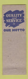 Matchbook Cover - Pleasant Valley Grocery Cocker Spaniel  Schenectady NY