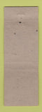 Matchbook Cover - Encore Dress Shop Schenectady NY  RED