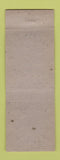 Matchbook Cover - Central Hotel Cherry Valley NY RED