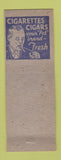 Matchbook Cover - Ernie Venette's Grocery Schenectady NY