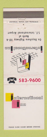 Matchbook Cover - International Inn San Francisco CA
