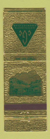 Matchbook Cover - Greensburg Country Club PA? WEAR