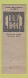 Matchbook Cover - French Beauty Shoppes Mount Holly Springs PA