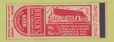 Matchbook Cover - Nielsen's Restaurant Chicago IL BBQ Fried Chicken