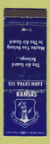 Matchbook Cover - Kansas Air National Guard McConnell Air Force Base KS WORN