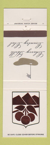 Matchbook Cover - Cherry Hills Country Club Denver Colorado