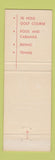 Matchbook Cover - Ojai Valley Inn Country Club Ojai CA