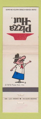 Matchbook Cover - Pizza Hut Restaurants