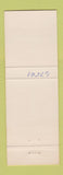 Matchbook Cover - M&M Bonding Bail Bonds