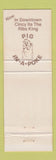 Matchbook Cover - Montgomery Inn Ribs King Montgomery OH