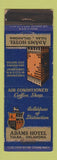 Matchbook Cover - Adams Hotel Tulsa OK WORN