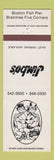 Matchbook Cover - Jimbo's Restaurant Boston MA