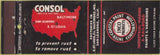 Matchbook Cover - Inter Coastal Paint Varnish San Leandro CA East ST Louis IL