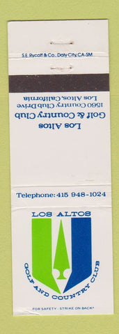 Matchbook Cover - Los Altos Golf and Country Club CA