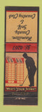 Matchbook Cover - Hamilton County Golf & Country Club WEAR