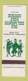 Matchbook Cover - Old Del Monte Golf Course Monterey CA WEAR