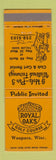 Matchbook Cover - Royal Oaks Golf Course Waupaca WI
