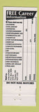 Matchbook Cover - Stratford Career Institute  Toronto ON