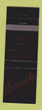 Matchbook Cover - Ringside Restaurant Portland OR