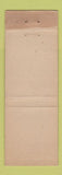 Matchbook Cover - Scardsale Golf Club Hartsville NY WORN