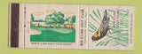 Matchbook Cover - Bob O Link Golf Club Highland Park IL