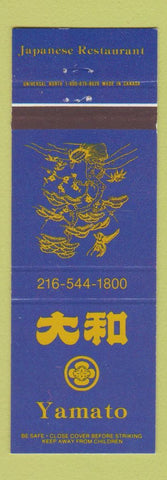 Matchbook Cover - Yamato Japanese Restaurant Niles OH