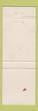Matchbook Cover - The Dining Room Iron River WI
