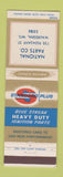 Matchbook Cover - Blue Streak Ignition Parts Waukesha WI