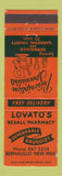 Matchbook Cover - Lovato's Rexall Drug Store Bernalillo NM