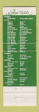 Matchbook Cover - Boss Hotels WHITE & GOLD