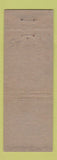 Matchbook Cover - Warren's Recreation billiards snooker Crawford NE WEAR