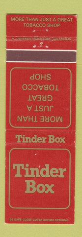 Matchbook Cover - Tinder Box Tobacco Shop
