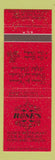 Matchbook Cover - Rose's Restaurant Portland OR