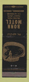Matchbook Cover - Bonn Motel Brookings OR